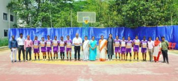 Inter kps basketball tournament 2019 Org by KPS Kadma… Senior girls of our school secured 3rd place.